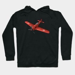 Focke-Wulf FW-190 in red Hoodie